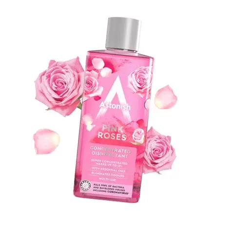 Astonish Concentrated Disinfectant Pink Roses 300ml